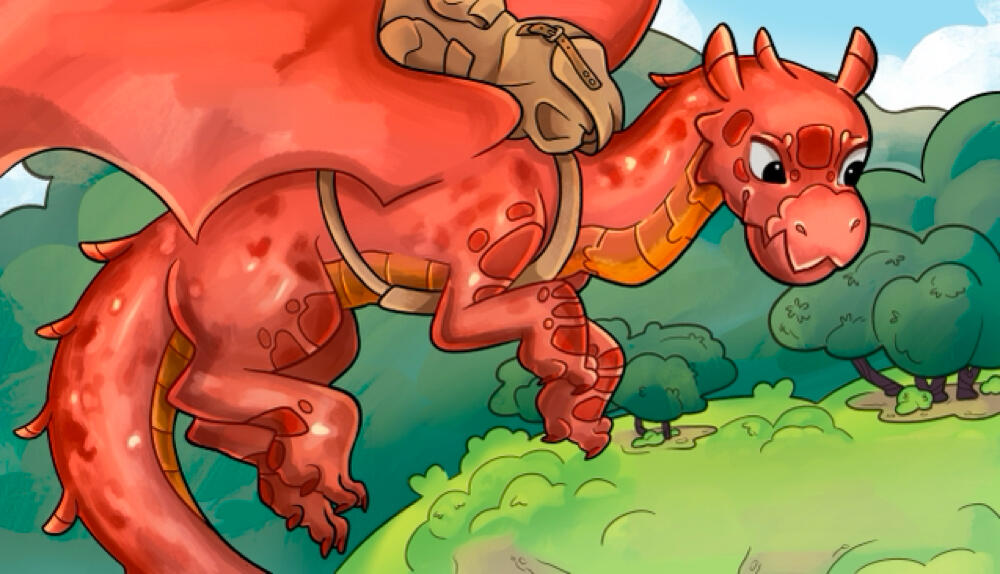 Crash, the dragon who collected trash.