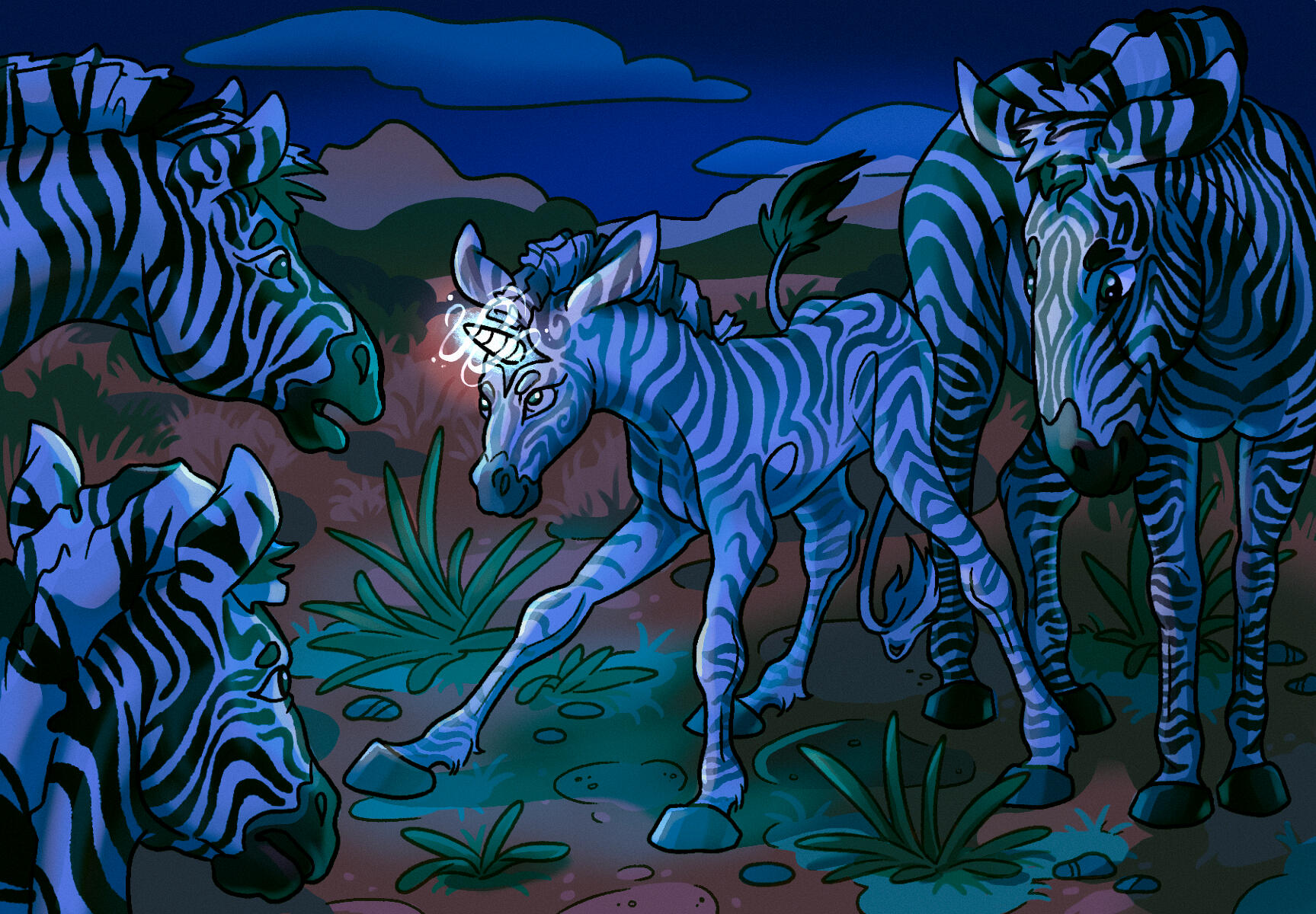 The Little Magic Zebra